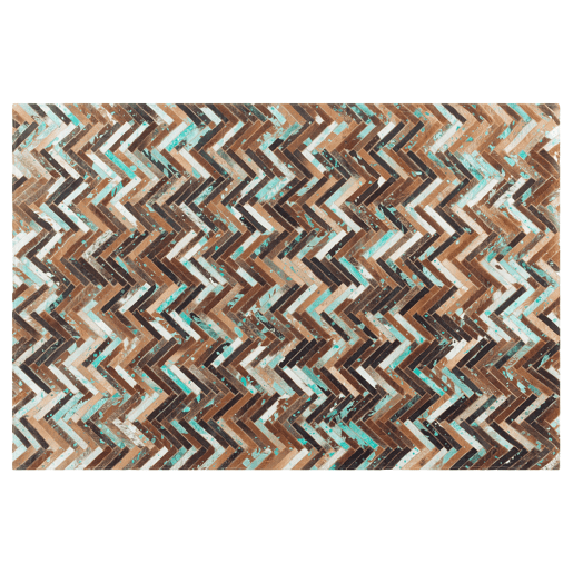 Tapete AMASYA Castanho 140 x 200 cm Pele