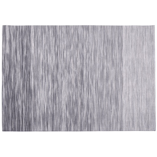 Tapete KAPAKLI Cinzento 160 x 230 cm Lã