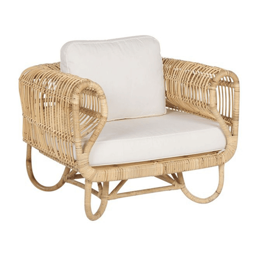 Poltrona de jardim DOLCEDO Rattan Natural Poltrona de jardim DOLCEDO Rattan Natural