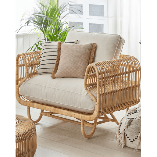 Poltrona de jardim DOLCEDO Rattan Natural Poltrona de jardim DOLCEDO Rattan Natural