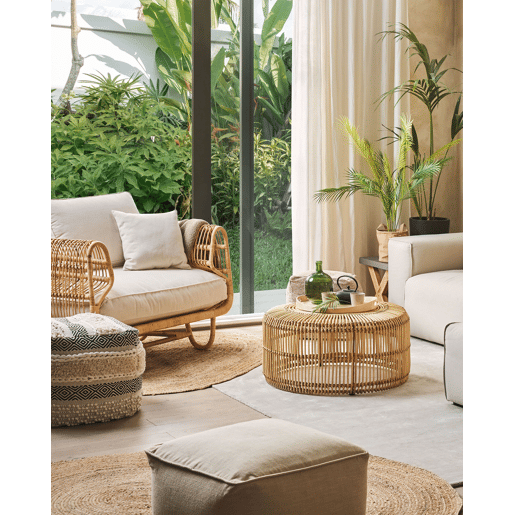Poltrona de jardim DOLCEDO Rattan Natural Poltrona de jardim DOLCEDO Rattan Natural