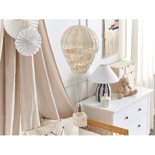 Decoração de parede Balão BEMBA Rattan 60 cm Natural