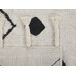 Beliani De pelo corto KHEMISSET 140x200 Beliani De pelo corto KHEMISSET 140x200 Blanco/ Beige