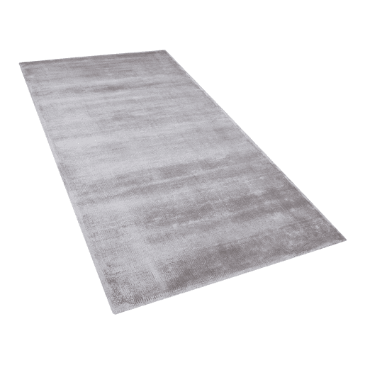Tapete GESI II Cinzento claro 80 x 150 cm Viscose