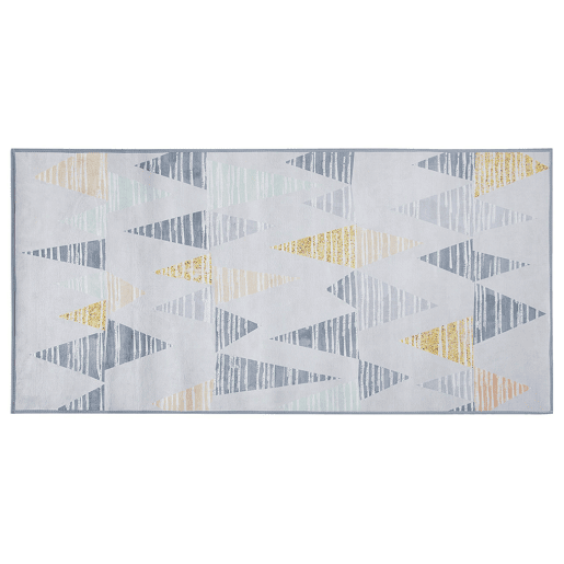 Tapete YAYLA Cinzento 80 x 150 cm Tapete YAYLA Cinzento 80 x 150 cm