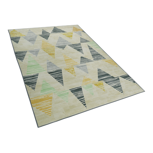 Tapete YAYLA Cinzento 140 x 200 cm Tapete YAYLA Cinzento 140 x 200 cm