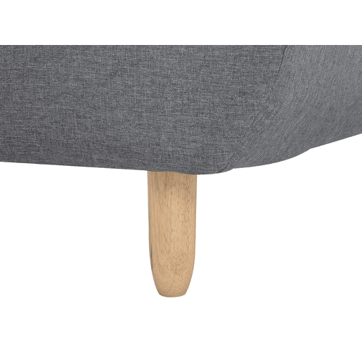 Sofá-cama ALSTEN Tecido Cinzento escuro 3 lugares