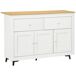 Aparador de Cocina HOMCOM 117 Aparador de Cocina HOMCOM 117 Blanco