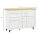Aparador de Cocina HOMCOM 117 Aparador de Cocina HOMCOM 117 Blanco