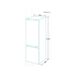 Frigorifico Combi Edesa EFC2032NFWH Frigorifico Combi Edesa EFC2032NFWH Blanco