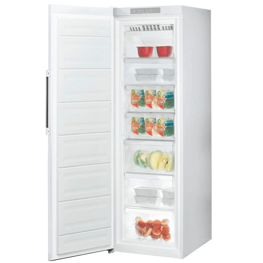 Congelador vertical Whirpool UW8F2YWBIF2 No Frost 263L E branco 187,5 cm