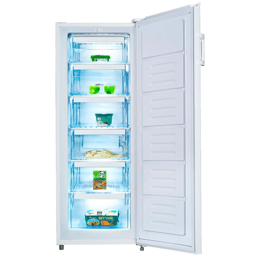 Congelador vertical Infiniton CV-14C39 172L 42db cyclic F branco 143,5x55x58,5 cm