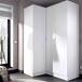 Armario esquinero Essen 2 módulos 3 puertas Armario esquinero Essen 2 módulos 3 puertas Blanco