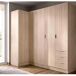 Armario esquinero Essen 2 módulos 4 puertas Armario esquinero Essen 2 módulos 4 puertas Natural