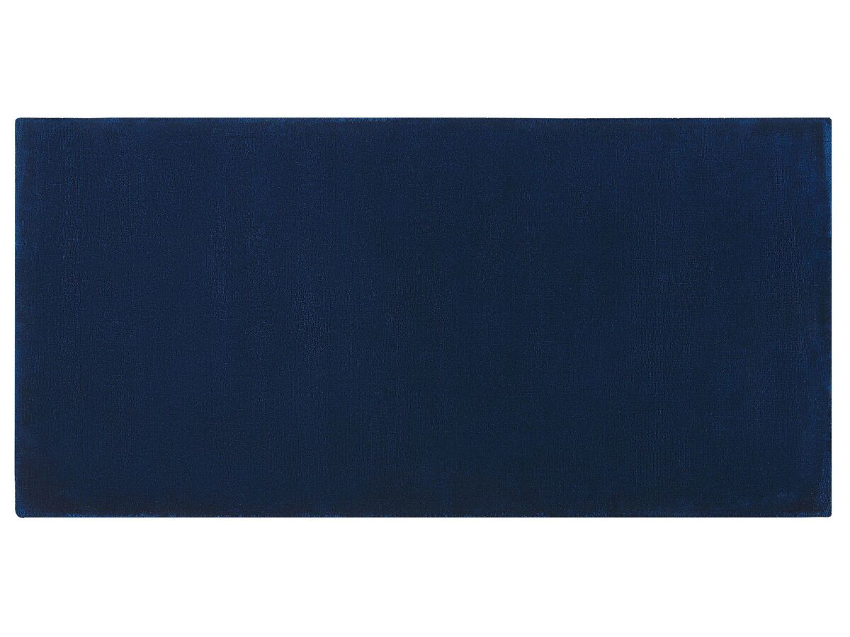Beliani De pelo corto GESI II 80x150 Azul Marino