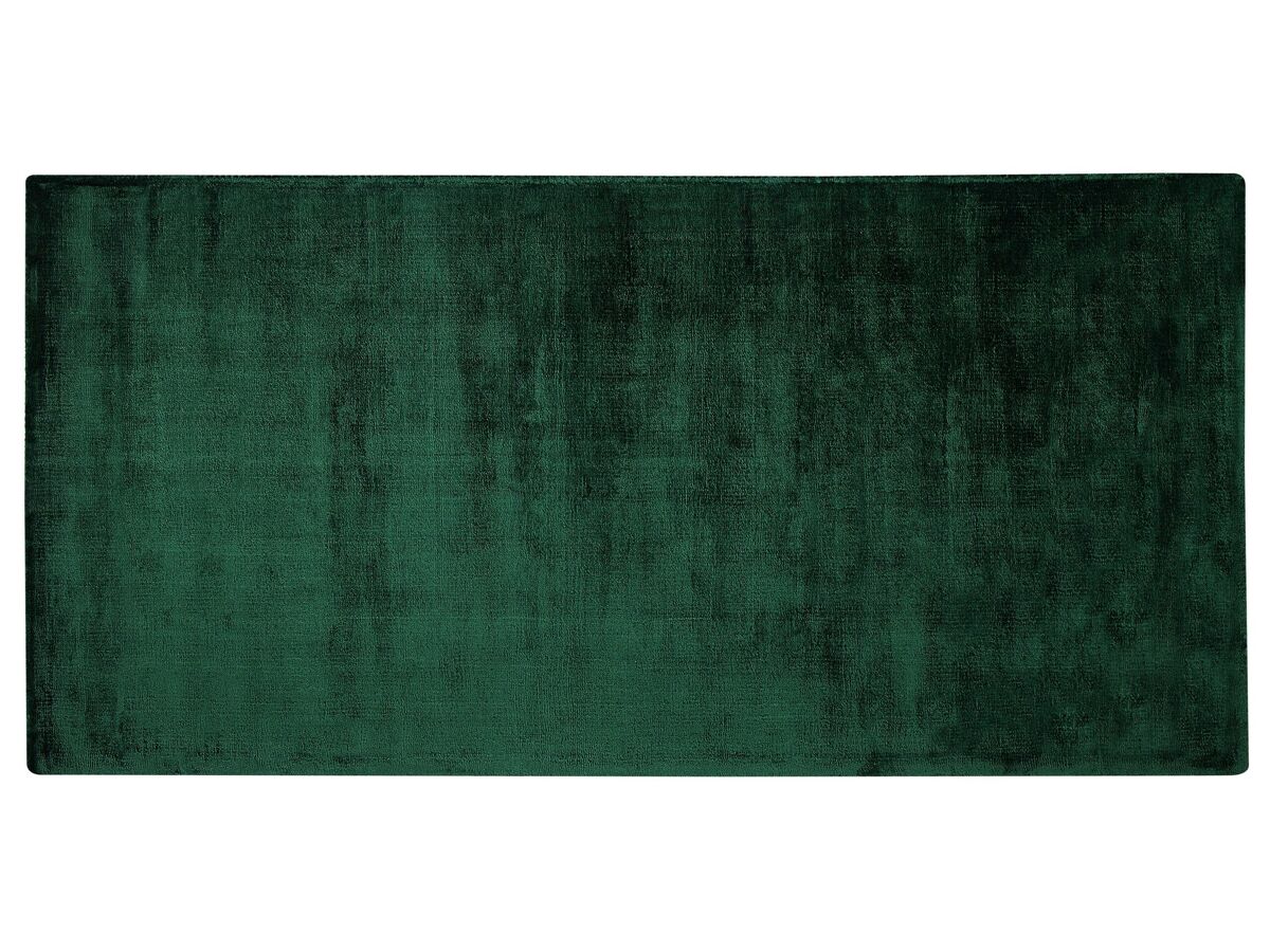 Beliani De pelo corto GESI II 80x150 Verde Oscuro