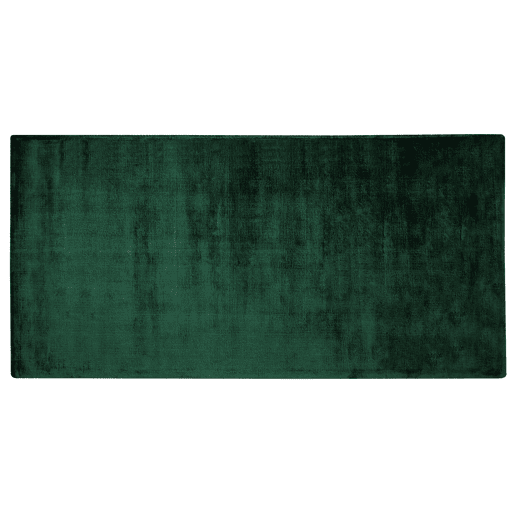 Tapete GESI II Verde escuro 80 x 150 cm Viscose