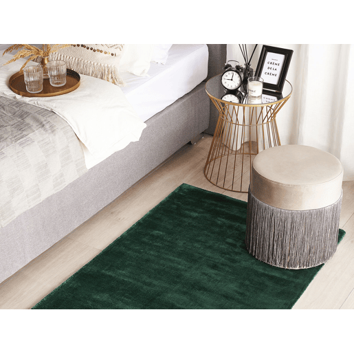 Tapete GESI II Verde escuro 80 x 150 cm Viscose