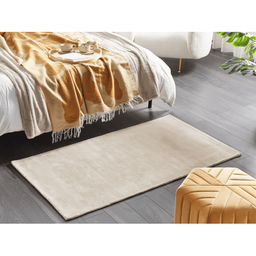 Tapete GESI II Creme claro 80 x 150 cm Viscose