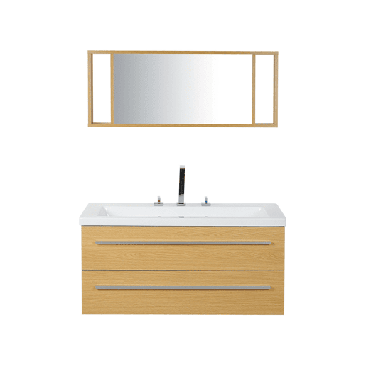 Conjunto de móveis de casa de banho ALMERIA 101 cm Creme