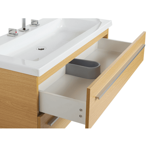 Conjunto de móveis de casa de banho ALMERIA 101 cm Creme