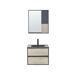 Beliani Mueble de baño TERUEL 60 Beliani Mueble de baño TERUEL 60 Gris Azul