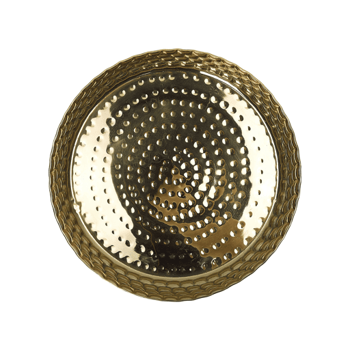Bandeja decorativa SUEZ Metal Dourado