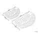 Beliani Plato decorativo AMNISOS Beliani Plato decorativo AMNISOS Gris