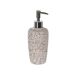 Beliani Conjunto de accesorios de baño PALMILLA Beliani Conjunto de accesorios de baño PALMILLA Blanco/ Beige