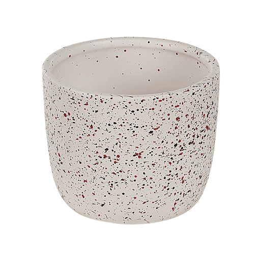 Conjunto de 6 acessórios para a casa de banho PALMILLA Cerâmica Branco creme
