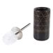 Beliani Conjunto de accesorios de baño LANCO Beliani Conjunto de accesorios de baño LANCO Negro