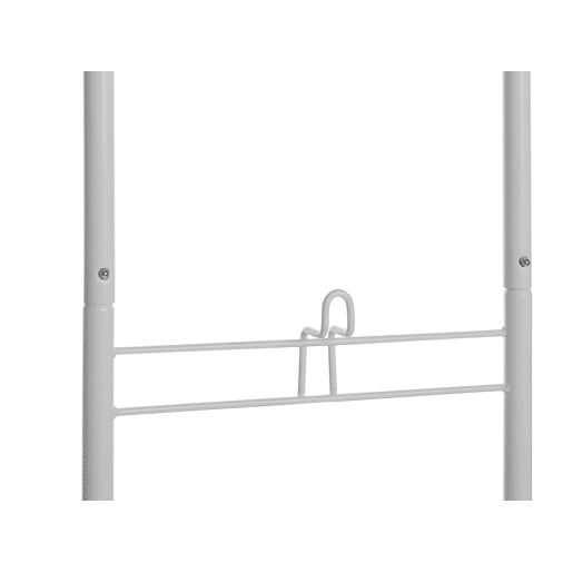 Suporte para cesto AYAPAL com rodas Metal Branco