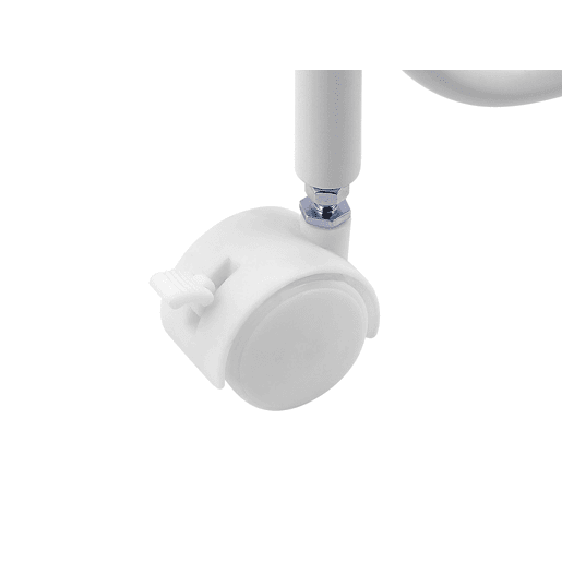 Suporte para cesto AYAPAL com rodas Metal Branco