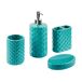 Beliani Conjunto de accesorios de baño GUATIRE Beliani Conjunto de accesorios de baño GUATIRE Turquesa