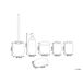 Beliani Conjunto de accesorios de baño CALLELA Beliani Conjunto de accesorios de baño CALLELA Blanco/ Beige