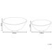 Beliani Plato decorativo KRUKUT Beliani Plato decorativo KRUKUT Negro