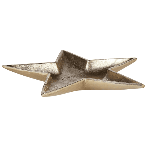 Conjunto de 2 despesa bolsos Estrela BANTEN Metal Dourado