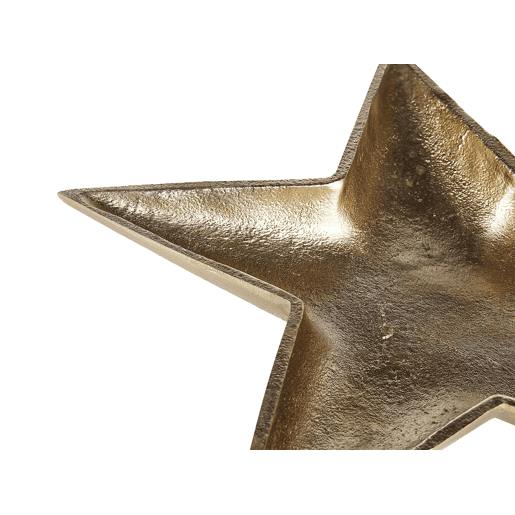 Conjunto de 2 despesa bolsos Estrela BANTEN Metal Dourado