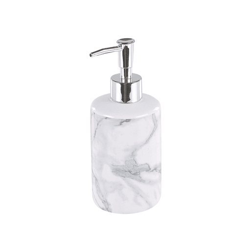 Conjunto de 4 acessórios para a casa de banho ARAUCO Cerâmica Branco