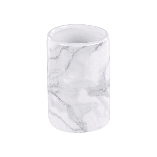 Conjunto de 4 acessórios para a casa de banho ARAUCO Cerâmica Branco