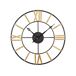 Beliani Reloj de pared VALSOT Beliani Reloj de pared VALSOT Negro