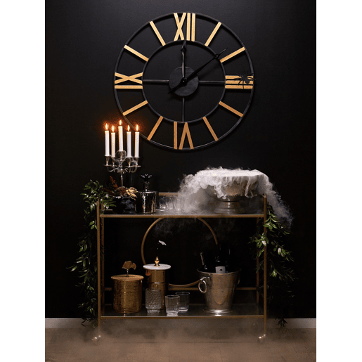 Relógio de parede VALSOT 80 cm Metal Dourado