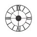Beliani Reloj de pared VALSOT Beliani Reloj de pared VALSOT Negro