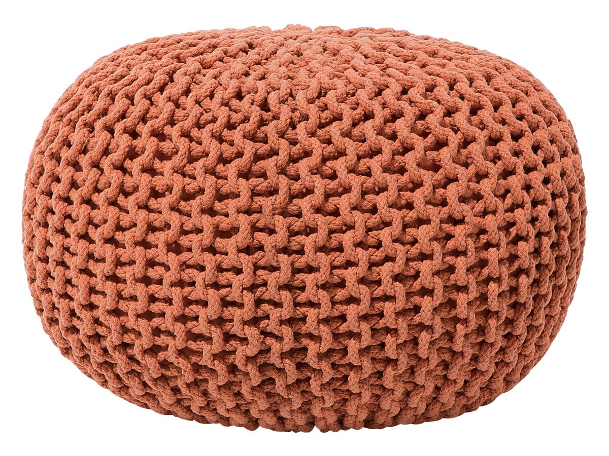 Beliani Puf CONRAD Marron