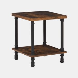 Mesa de apoio VERIL Castanho escuro