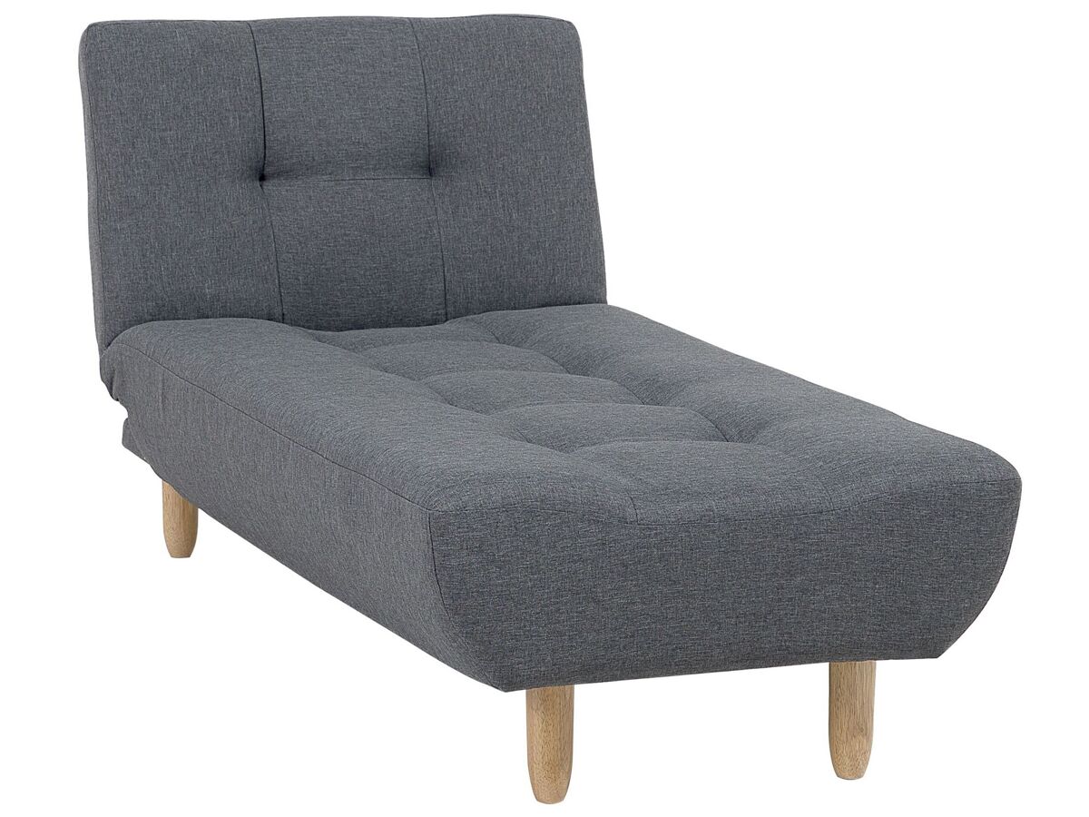Beliani Chaise longue Poliéster ALSTEN
