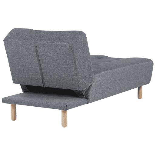 Beliani Chaise longue Poliéster ALSTEN