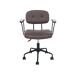 Beliani Silla de oficina ALGERITA Beliani Silla de oficina ALGERITA Marrón