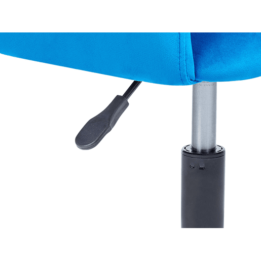 Cadeira de escritório SANILAC Veludo Azul