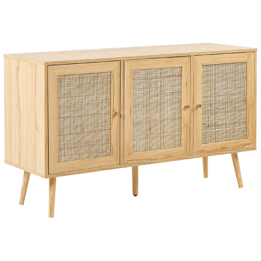 Armário PEROTE Rattan Castanho claro Armário PEROTE Rattan Castanho claro